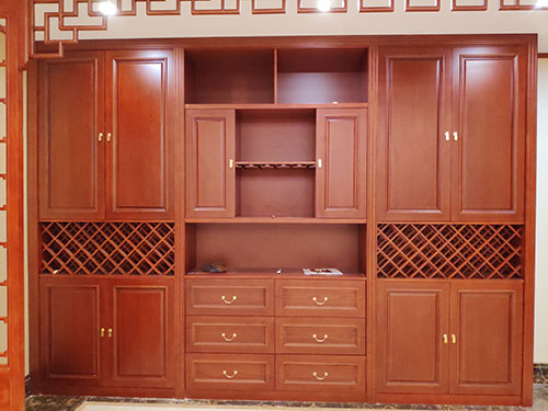 湘西中式家居装修之中式酒柜装修效果图