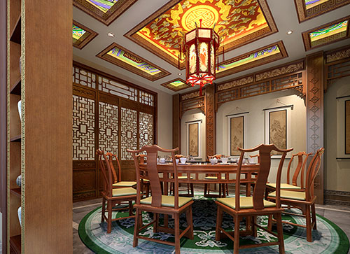 湘西中式古典风格家居装修设计效果图