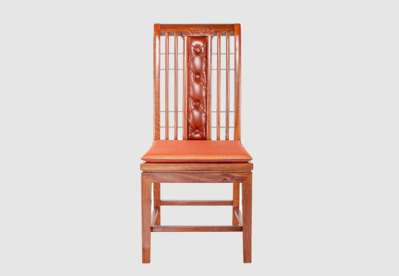 湘西芙蓉榭中式实木餐椅效果图