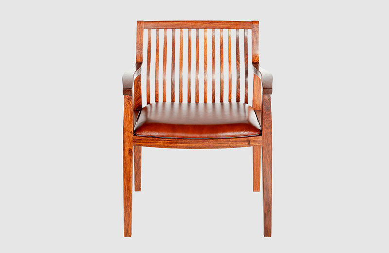 湘西中式实木大方椅家具效果图
