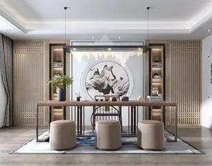 湘西新中式风格茶室如何规划设计